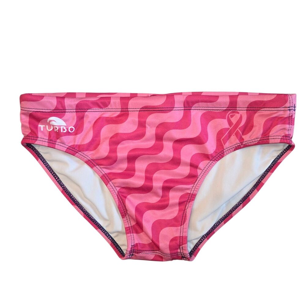 Turbo UCLA Bruins Water Polo Suit Men's 32 - Pink Breast Cancer Awareness...